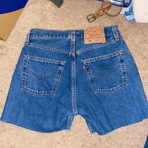 Vintage Cutoff High Waisted Levi’s (501s)